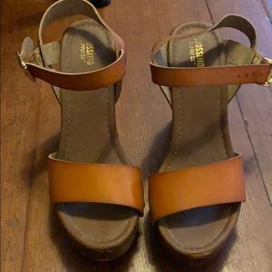 Brown heels